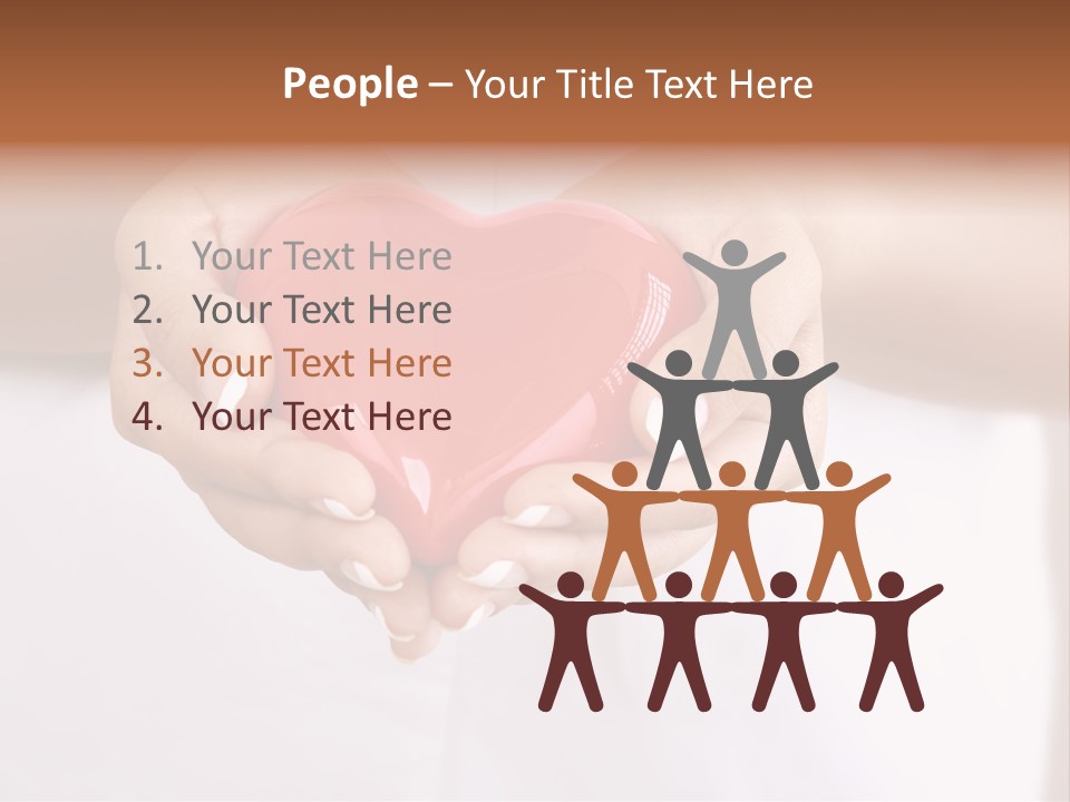 Caucasian Goodness Valentine PowerPoint Template