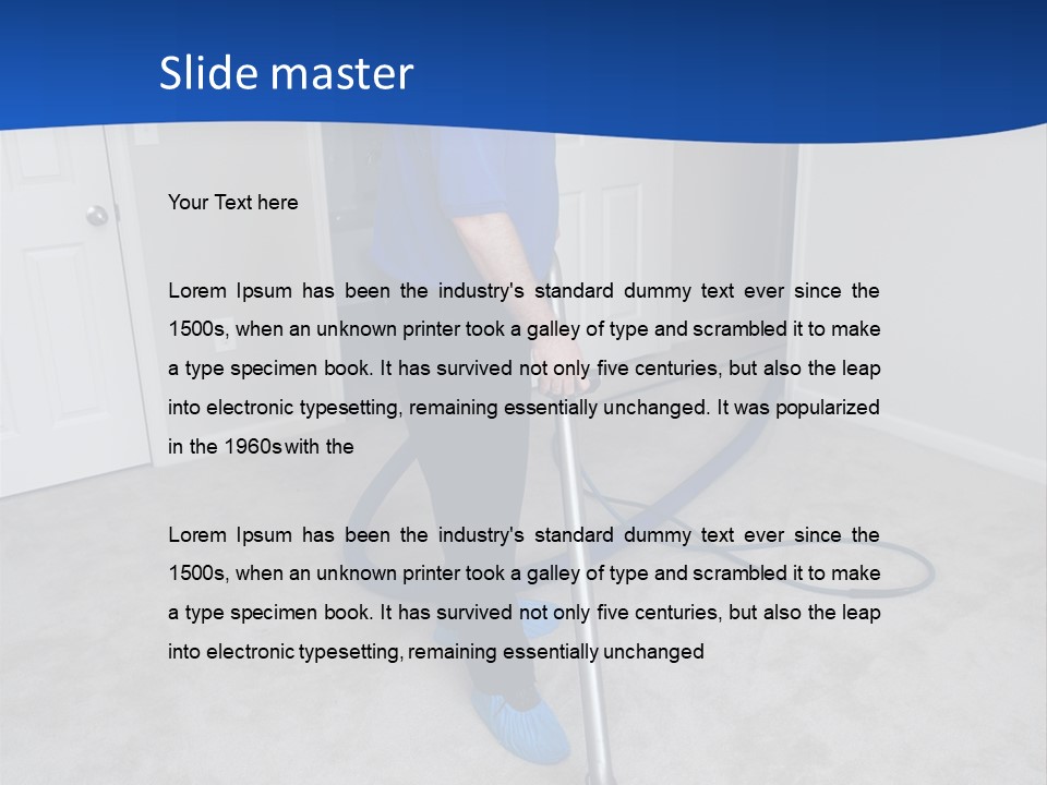 Labor Wash Sweep PowerPoint Template