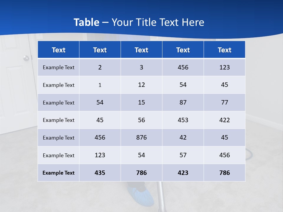 Labor Wash Sweep PowerPoint Template