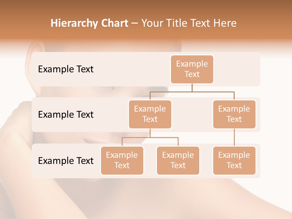 Adult Brunette Body PowerPoint Template