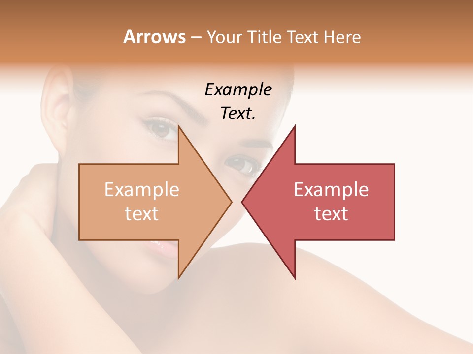 Adult Brunette Body PowerPoint Template