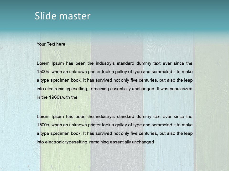 Dark Retro Texture PowerPoint Template