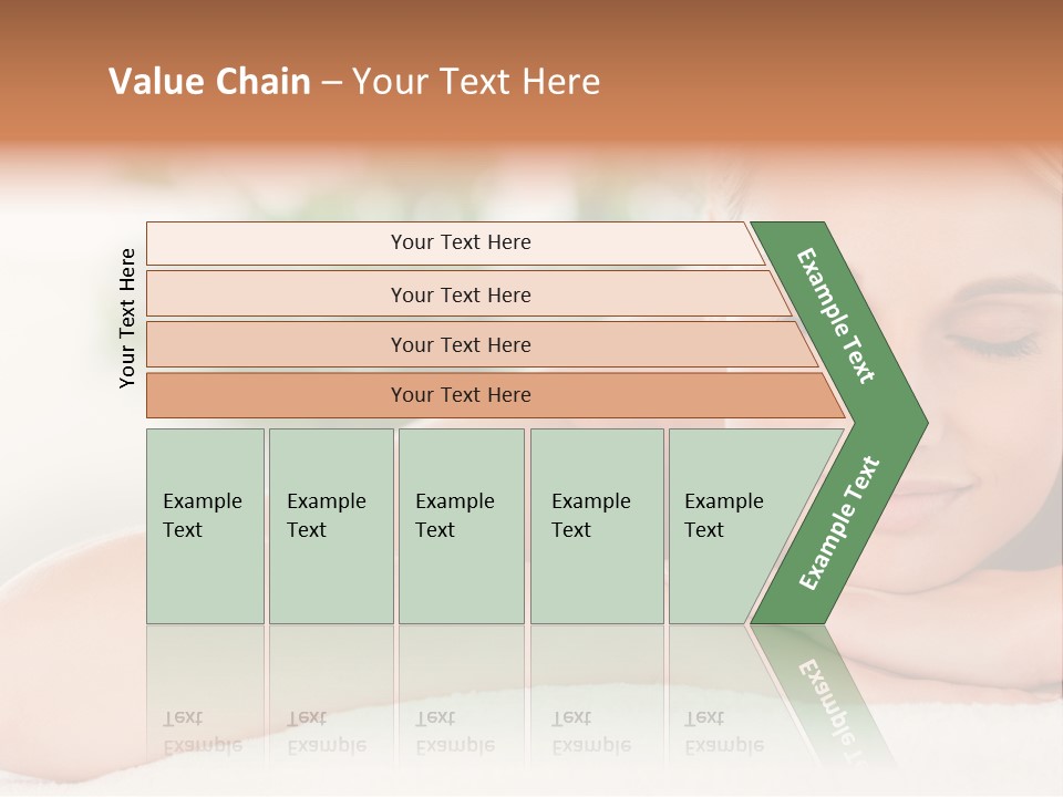 A Woman Getting A Massage At A Spa PowerPoint Template