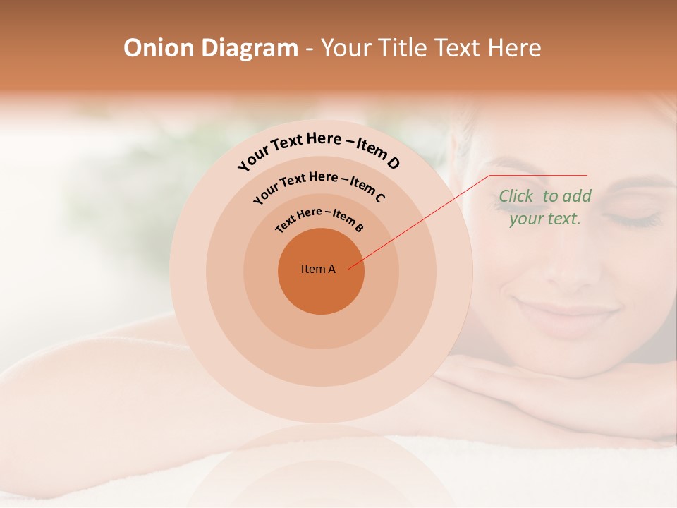 A Woman Getting A Massage At A Spa PowerPoint Template