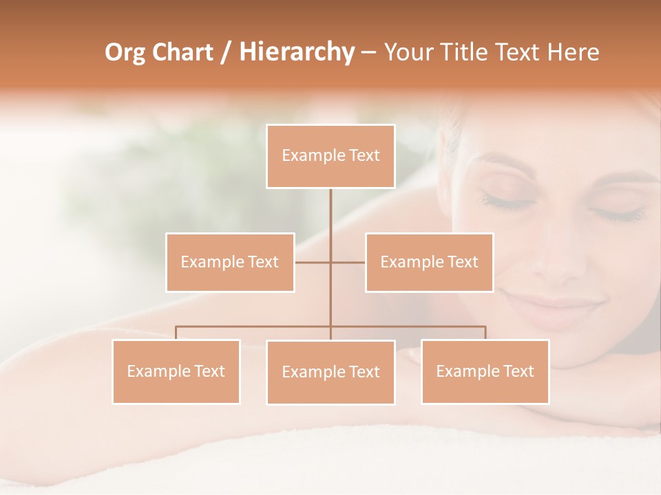 A Woman Getting A Massage At A Spa PowerPoint Template