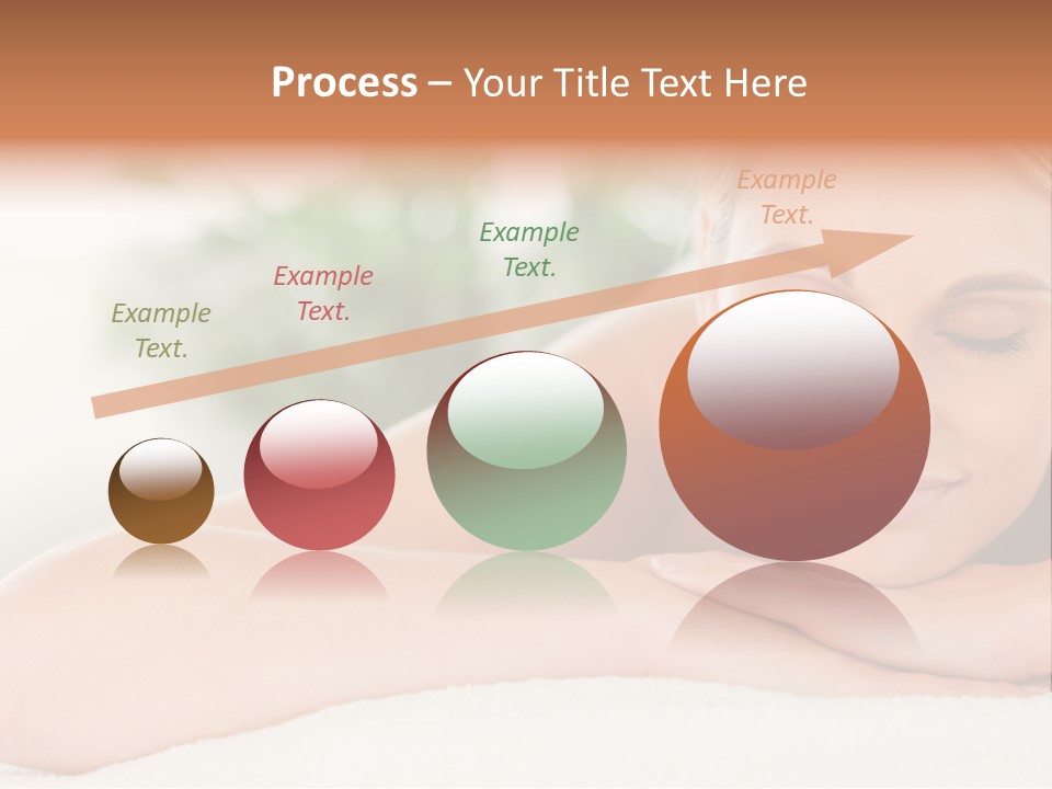 A Woman Getting A Massage At A Spa PowerPoint Template