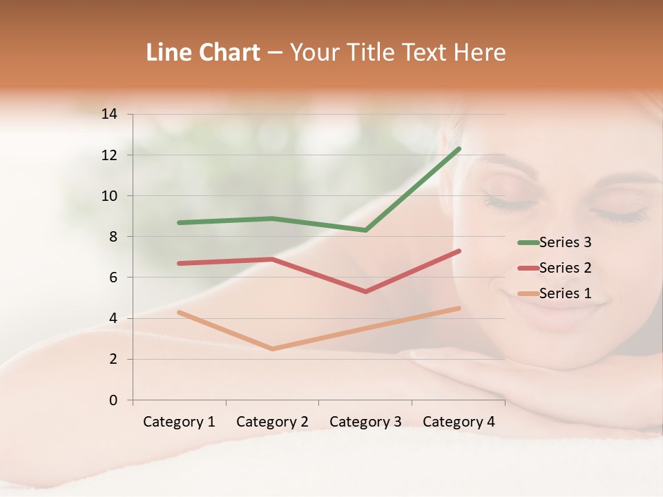 A Woman Getting A Massage At A Spa PowerPoint Template