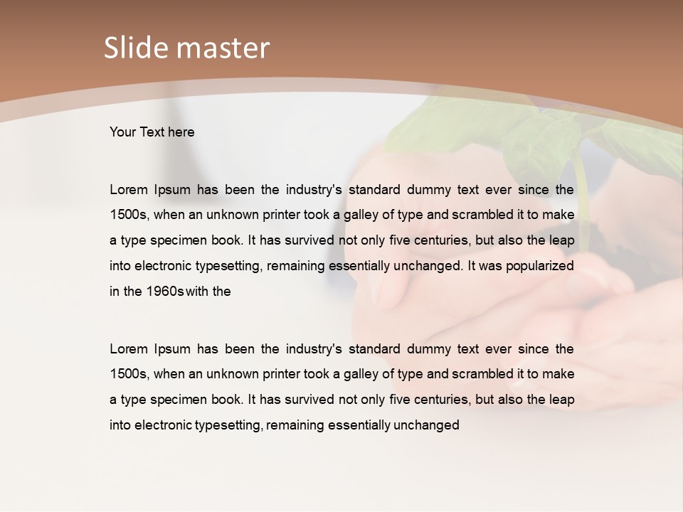 Lifestyle Life Protection PowerPoint Template