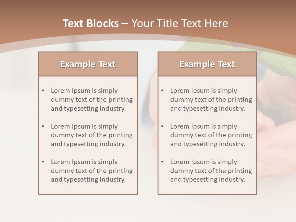 Lifestyle Life Protection PowerPoint Template