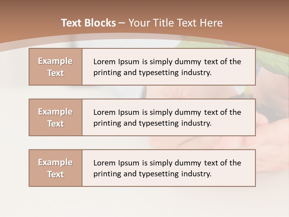 Lifestyle Life Protection PowerPoint Template