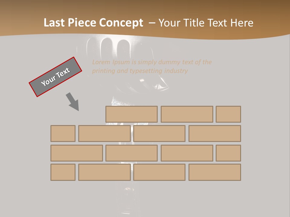 Mic Microphone Instrument PowerPoint Template