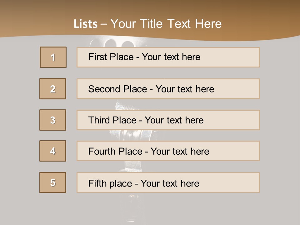 Mic Microphone Instrument PowerPoint Template