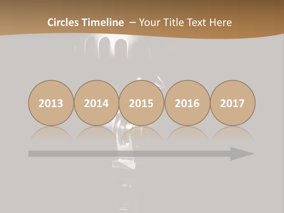 Mic Microphone Instrument PowerPoint Template