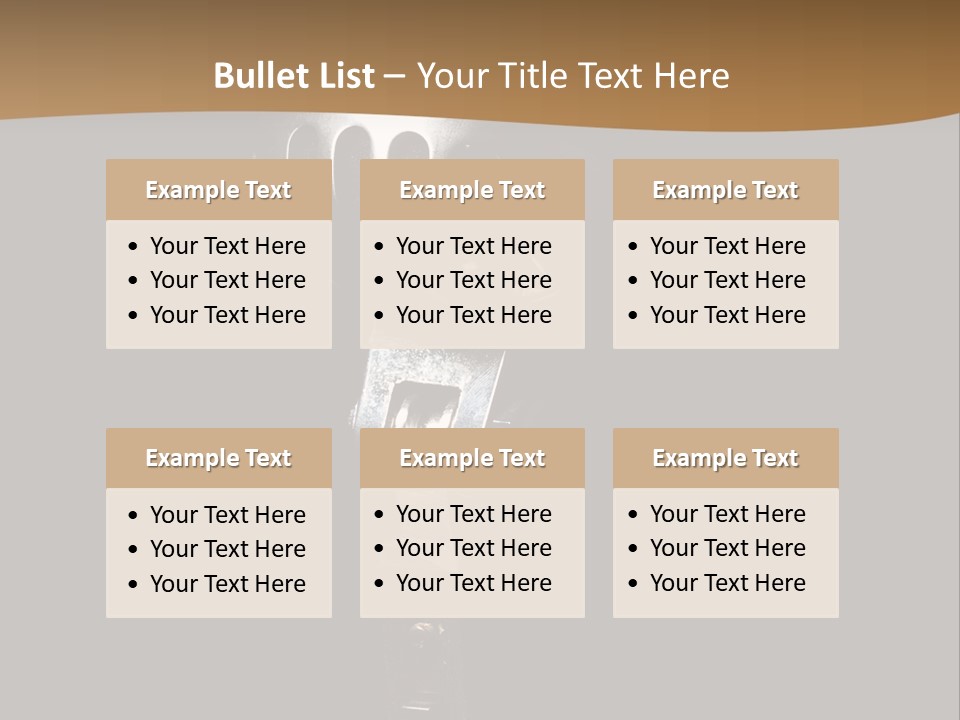Mic Microphone Instrument PowerPoint Template