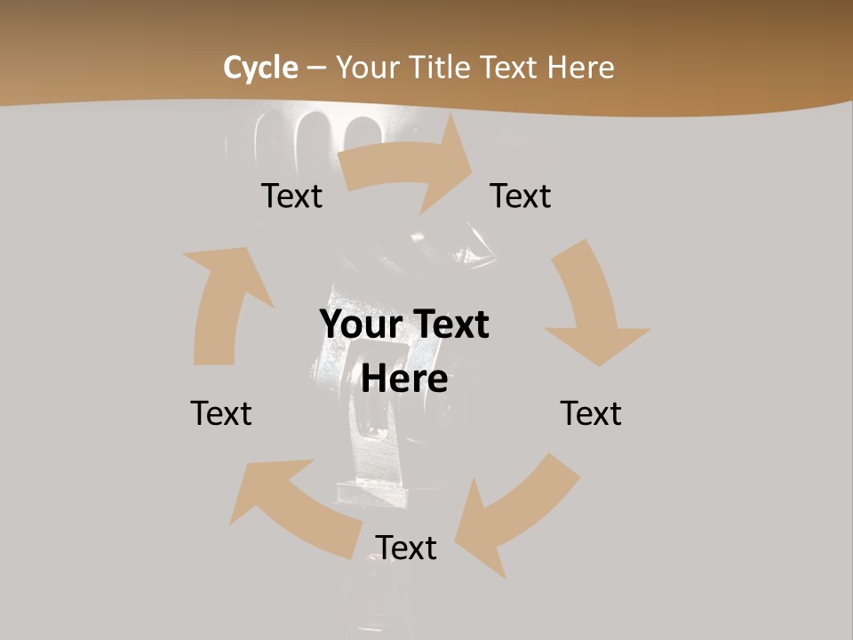 Mic Microphone Instrument PowerPoint Template