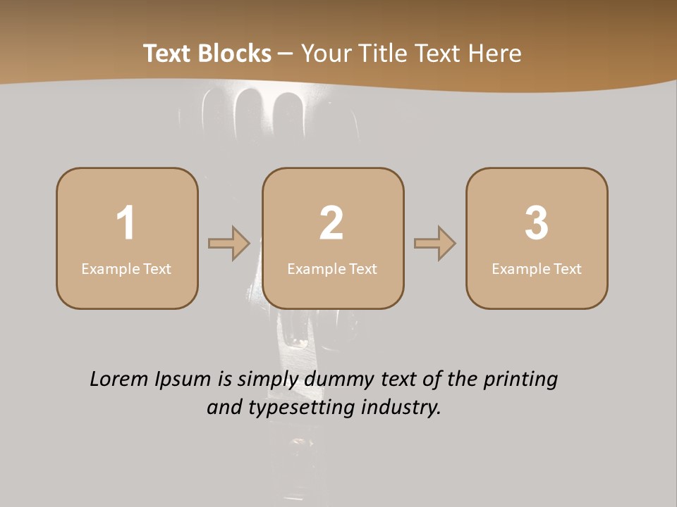 Mic Microphone Instrument PowerPoint Template
