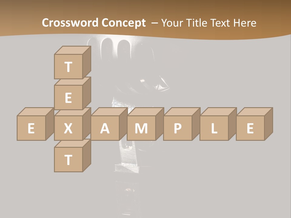 Mic Microphone Instrument PowerPoint Template