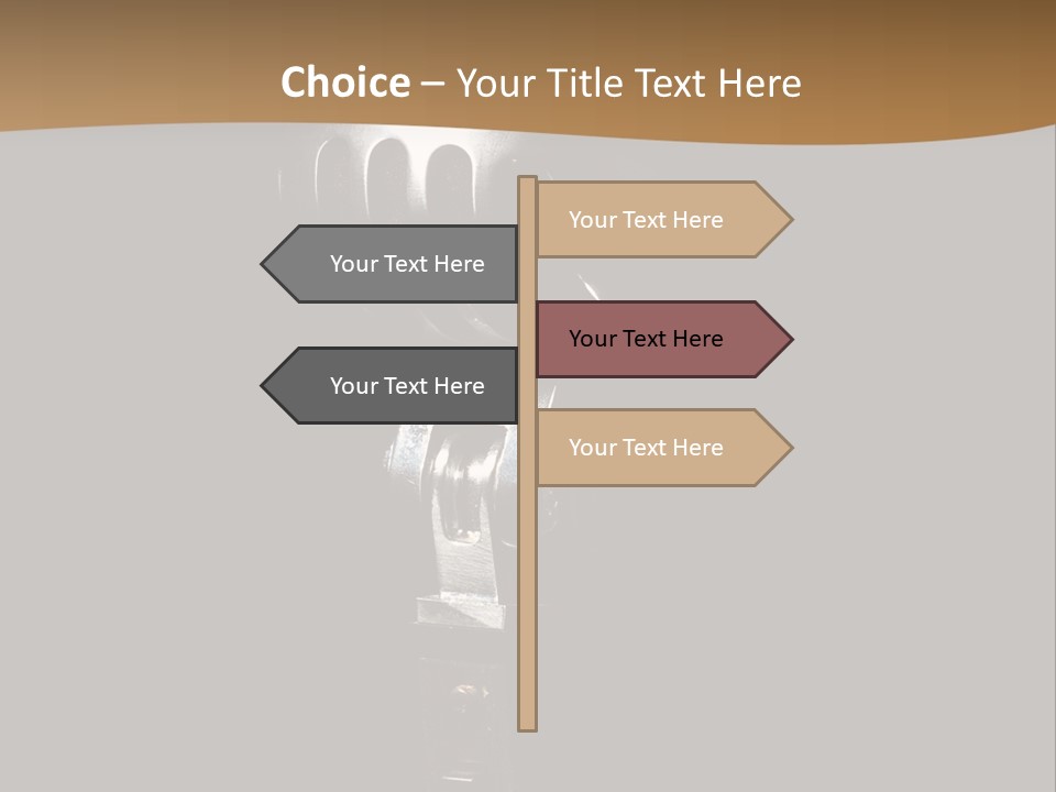 Mic Microphone Instrument PowerPoint Template