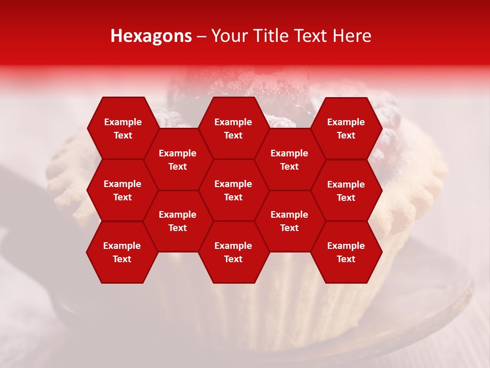 Tartlet Wooden Pastry PowerPoint Template