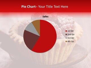 Tartlet Wooden Pastry PowerPoint Template