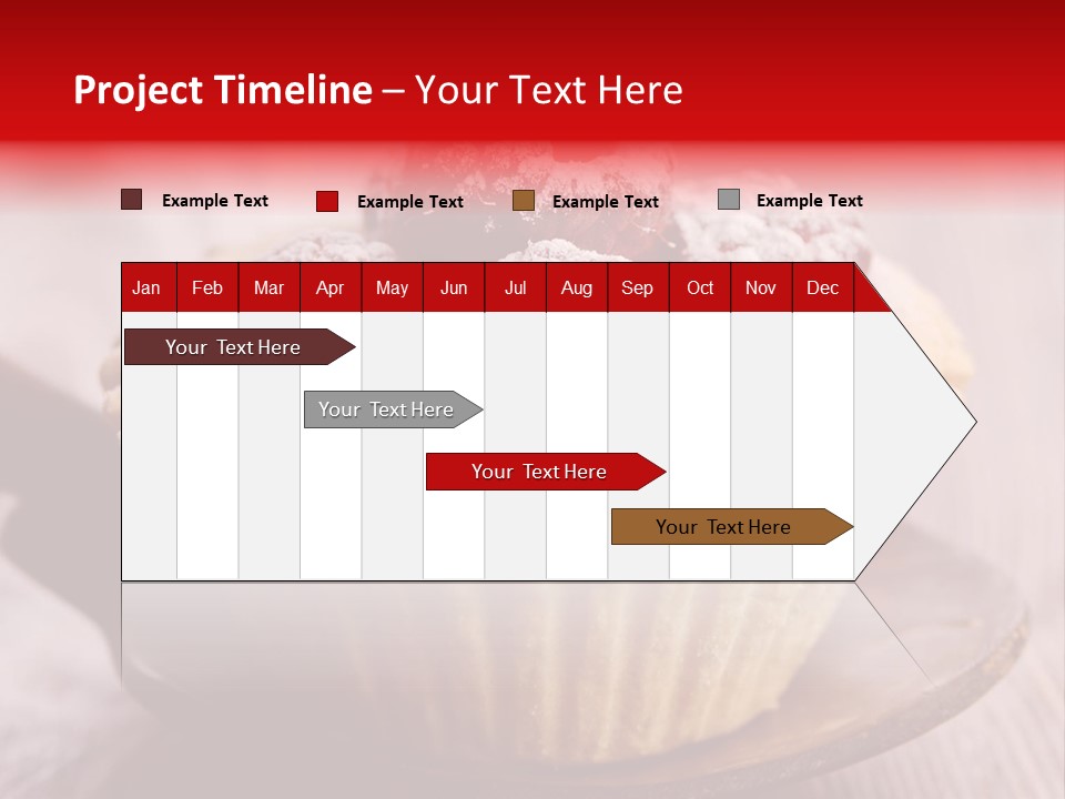 Tartlet Wooden Pastry PowerPoint Template