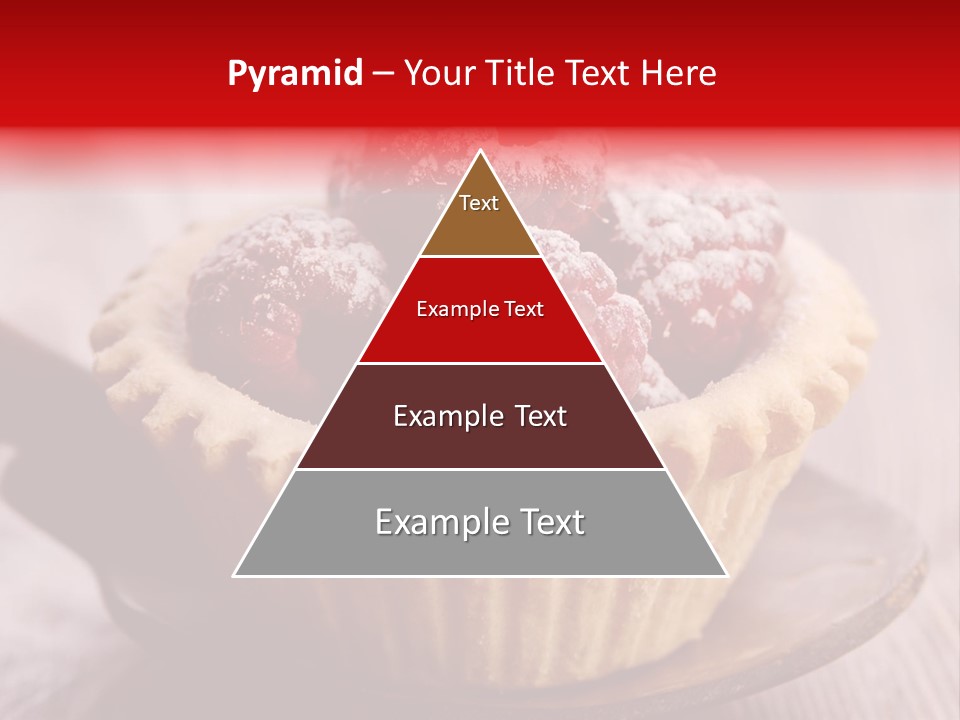 Tartlet Wooden Pastry PowerPoint Template