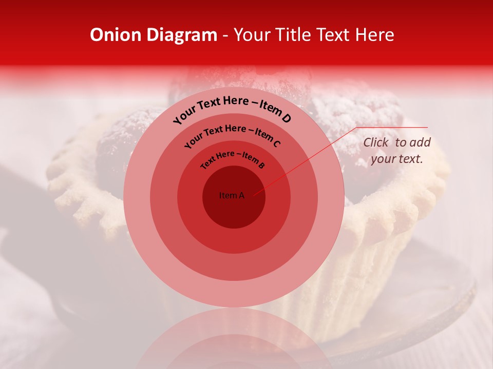 Tartlet Wooden Pastry PowerPoint Template