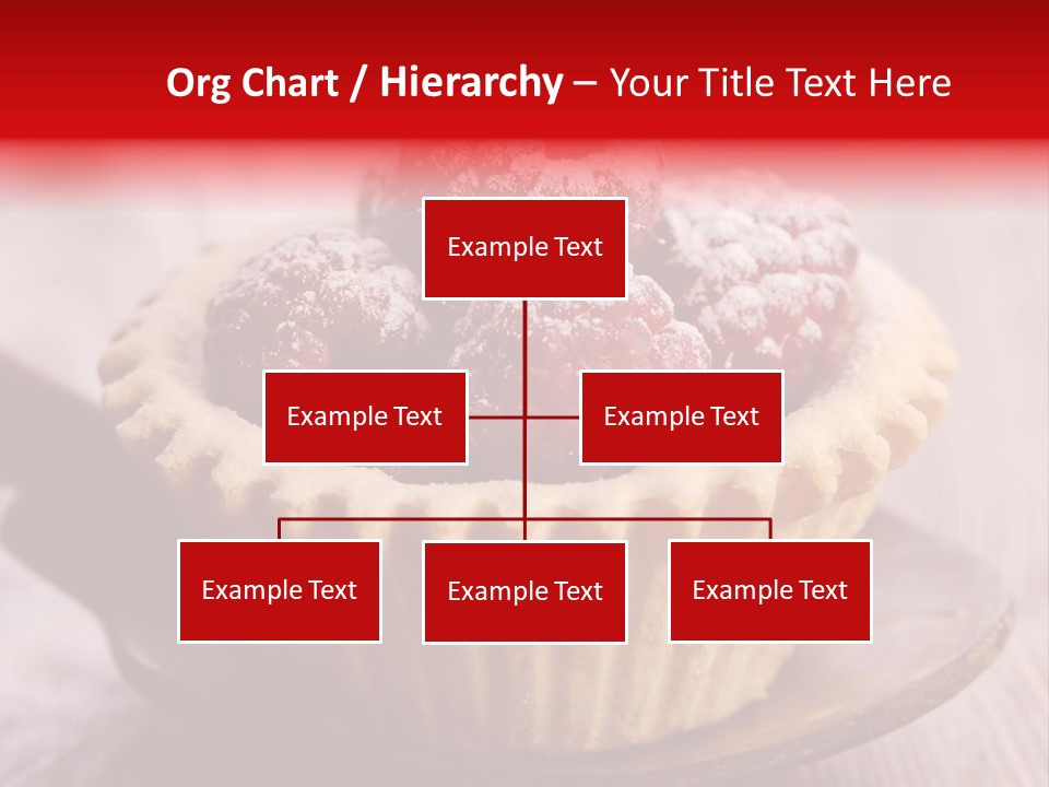 Tartlet Wooden Pastry PowerPoint Template