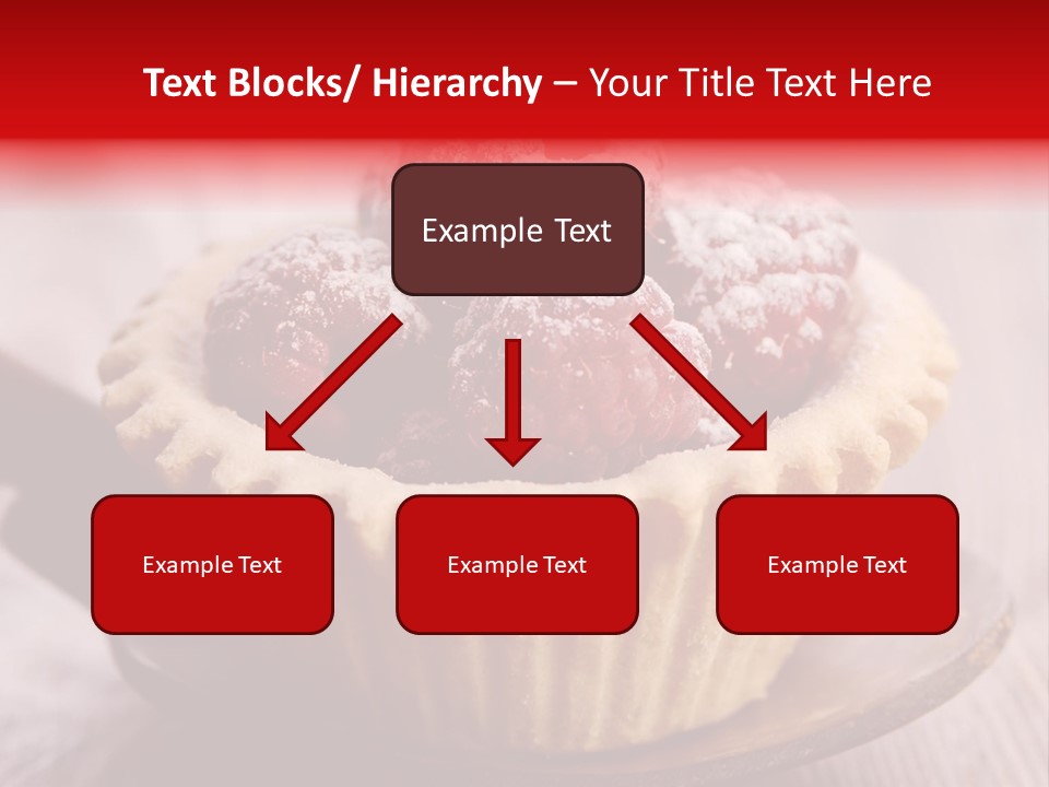 Tartlet Wooden Pastry PowerPoint Template