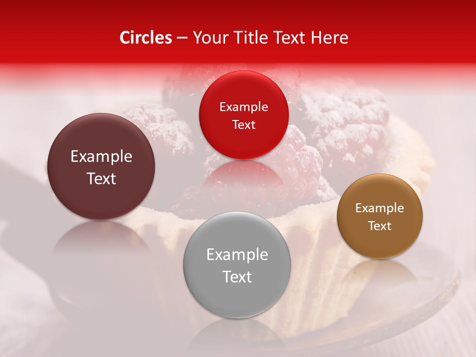 Tartlet Wooden Pastry PowerPoint Template