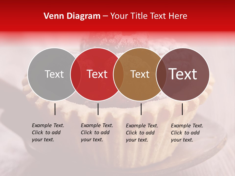 Tartlet Wooden Pastry PowerPoint Template