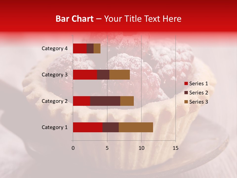 Tartlet Wooden Pastry PowerPoint Template