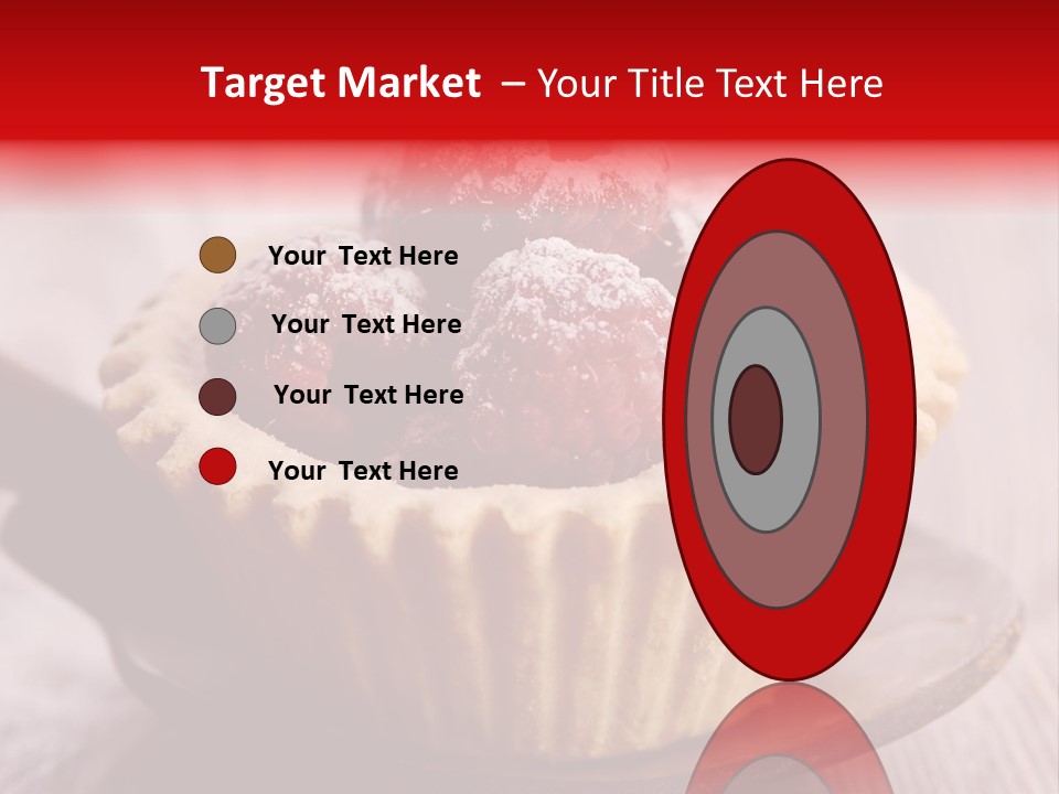 Tartlet Wooden Pastry PowerPoint Template