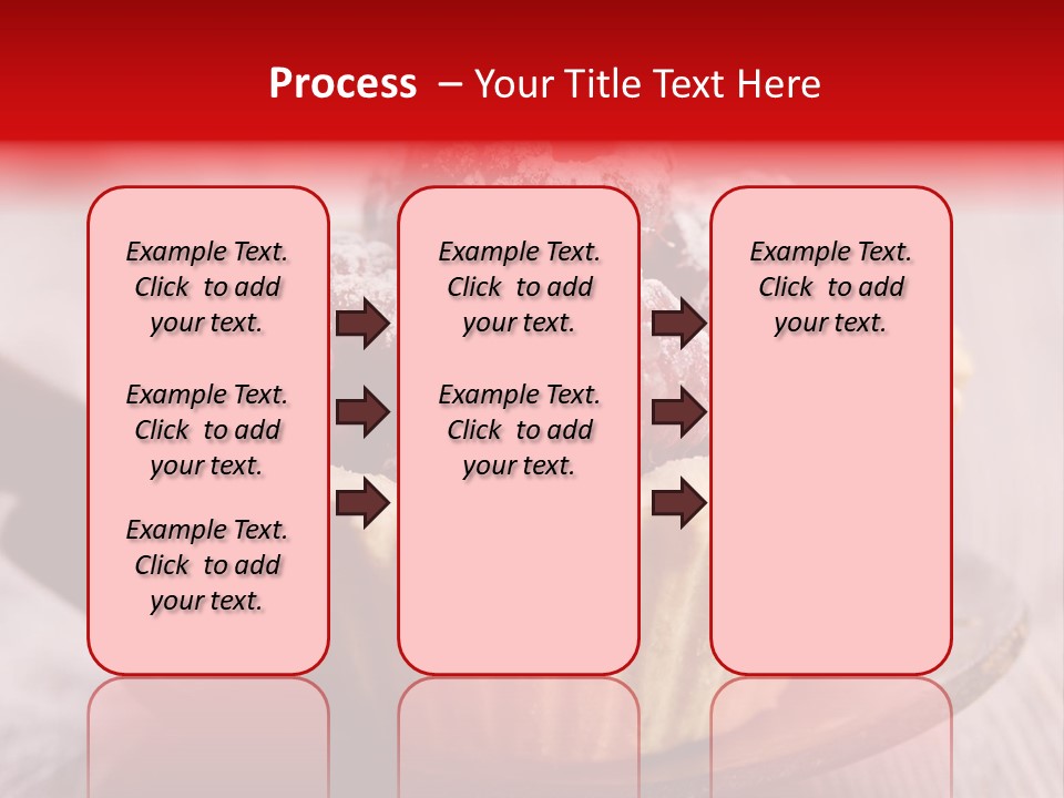 Tartlet Wooden Pastry PowerPoint Template