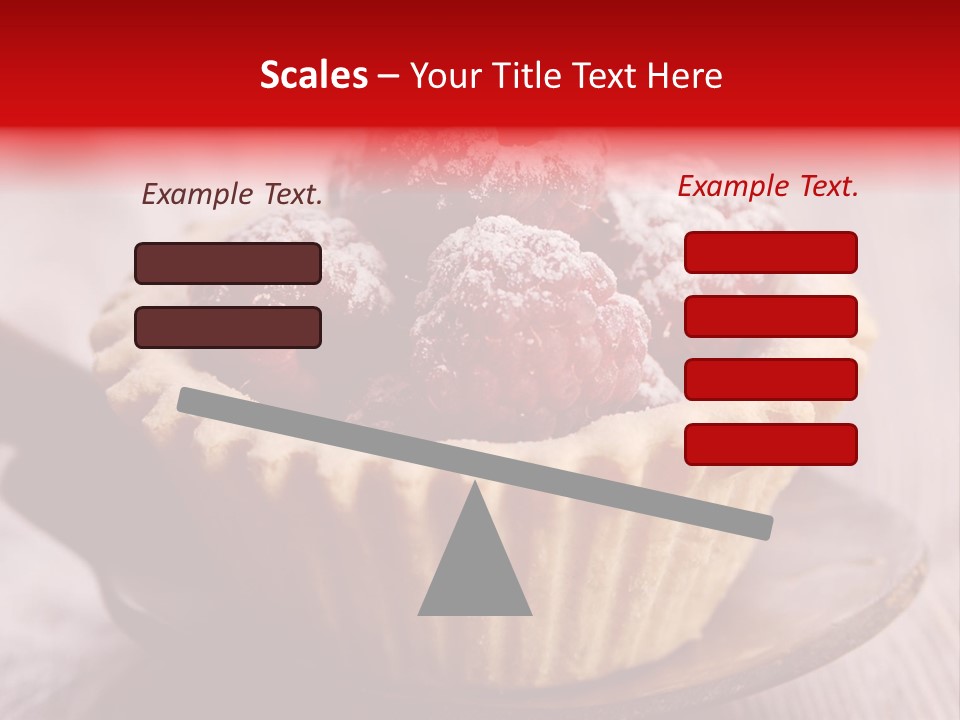 Tartlet Wooden Pastry PowerPoint Template
