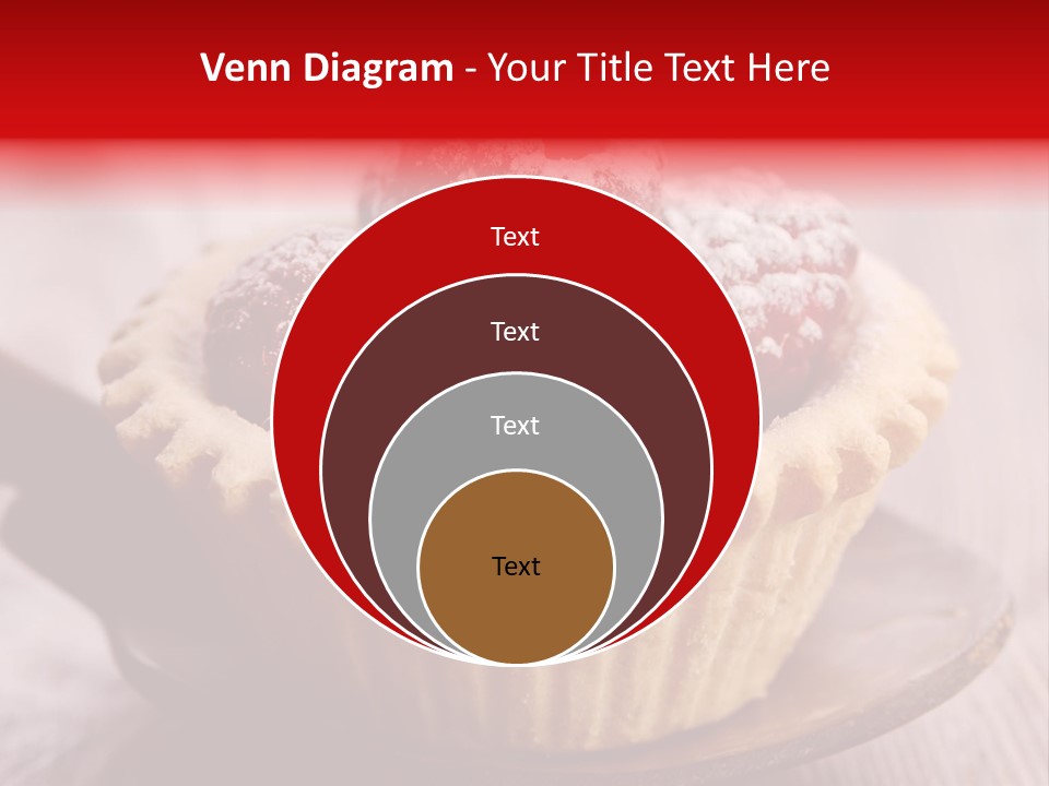 Tartlet Wooden Pastry PowerPoint Template