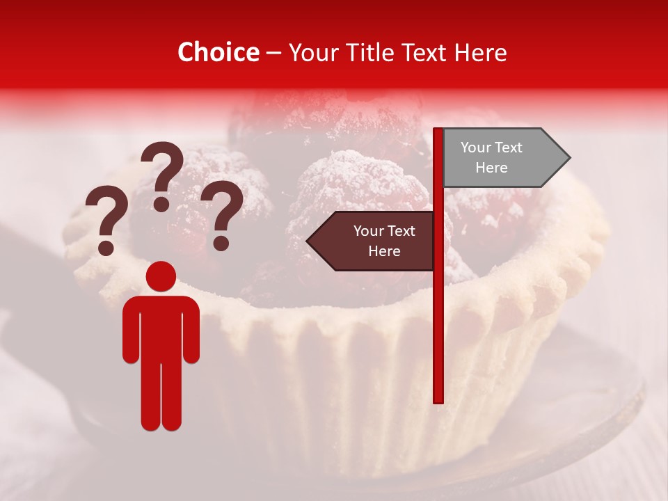 Tartlet Wooden Pastry PowerPoint Template