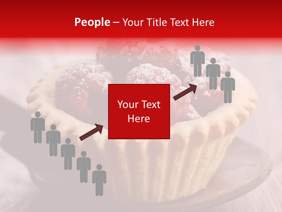 Tartlet Wooden Pastry PowerPoint Template