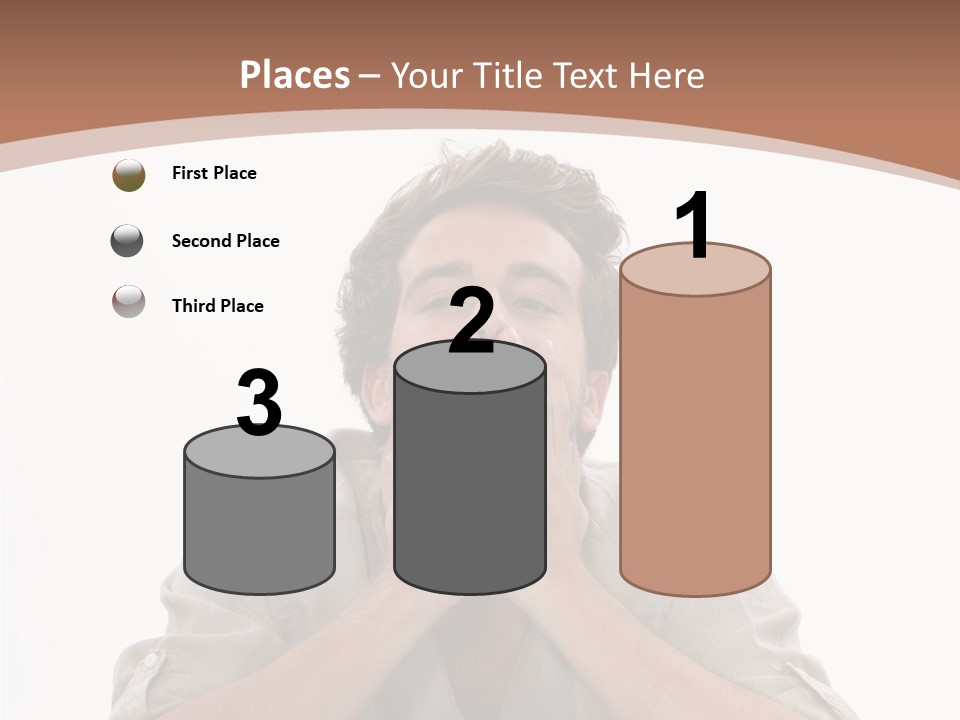 Notebook Phone Exasperated PowerPoint Template