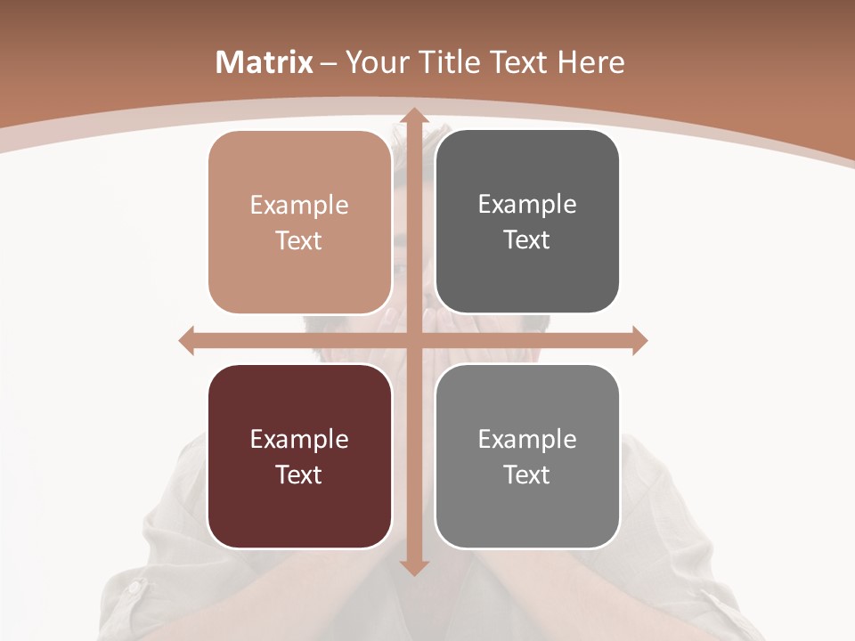 Notebook Phone Exasperated PowerPoint Template