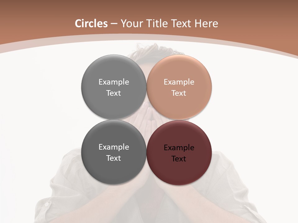 Notebook Phone Exasperated PowerPoint Template