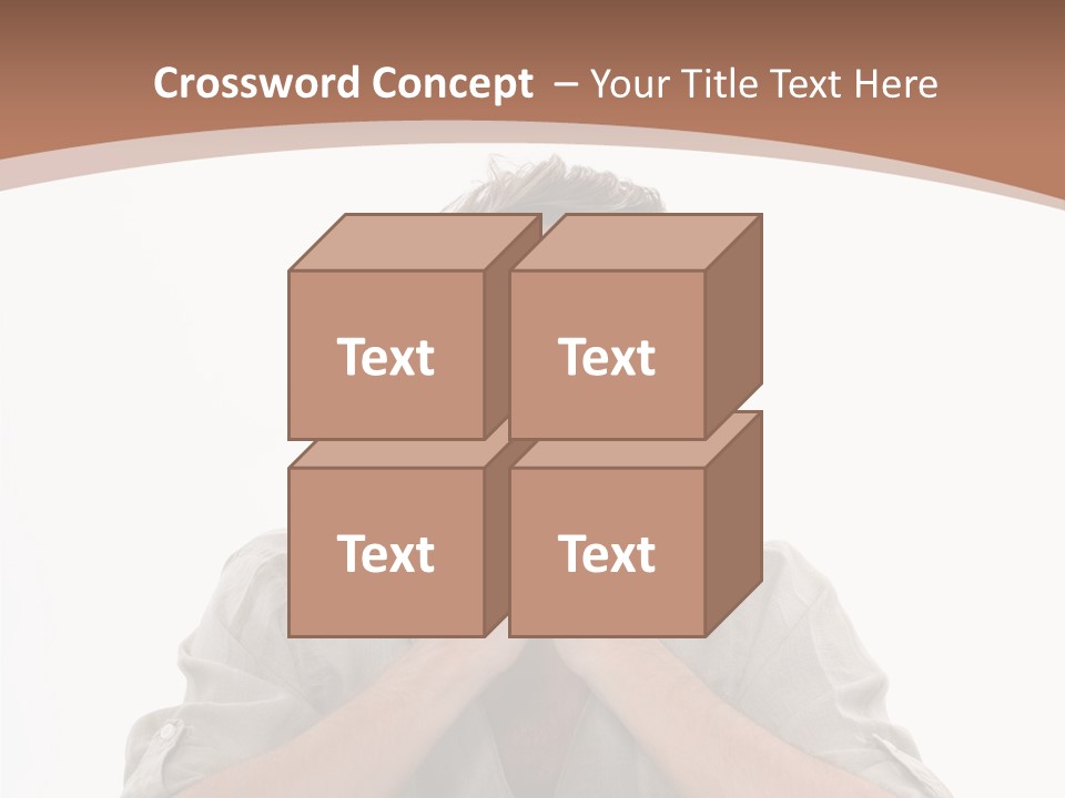 Notebook Phone Exasperated PowerPoint Template