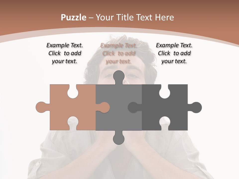 Notebook Phone Exasperated PowerPoint Template