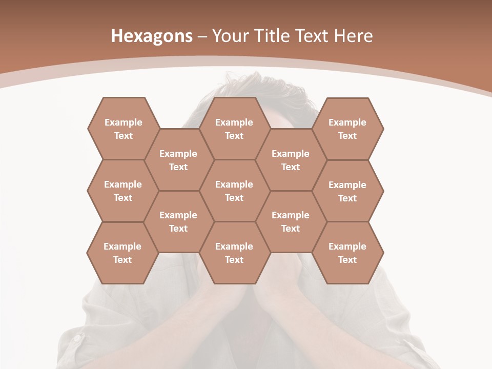 Notebook Phone Exasperated PowerPoint Template