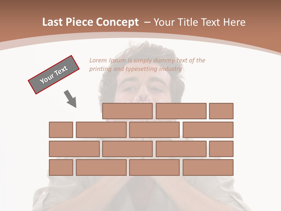 Notebook Phone Exasperated PowerPoint Template