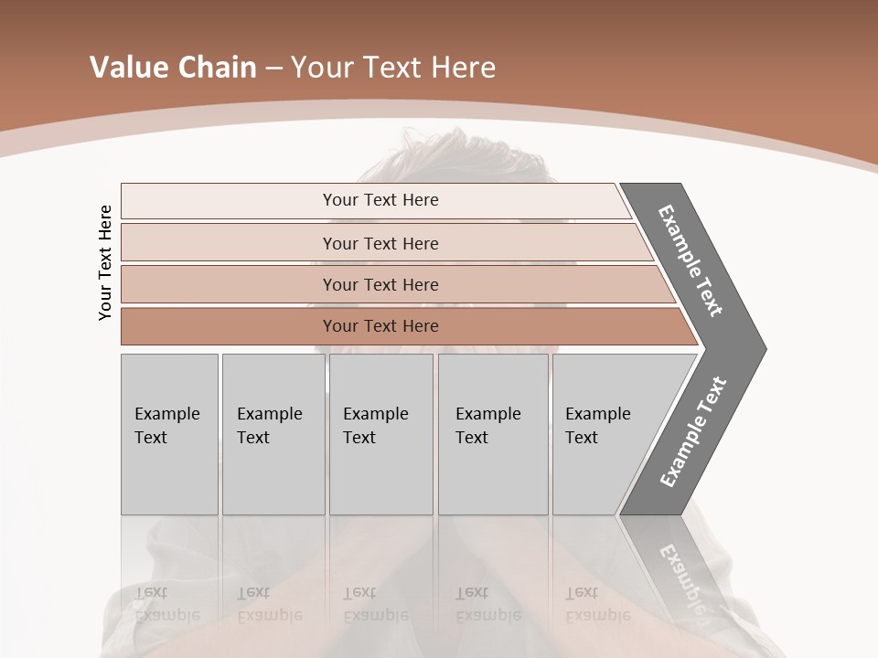 Notebook Phone Exasperated PowerPoint Template