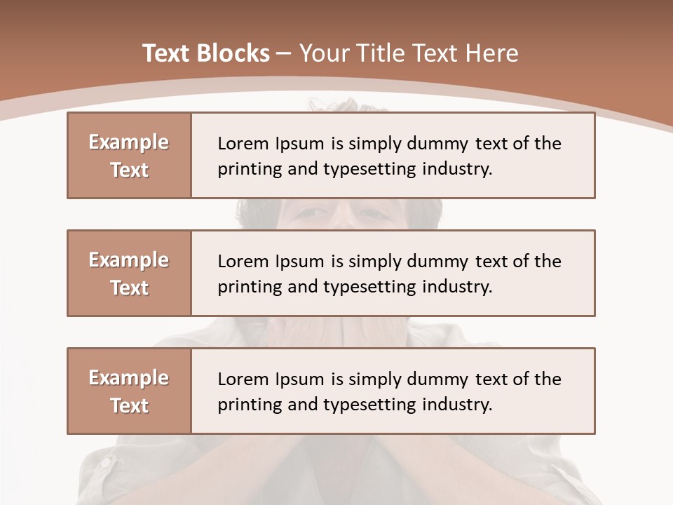 Notebook Phone Exasperated PowerPoint Template