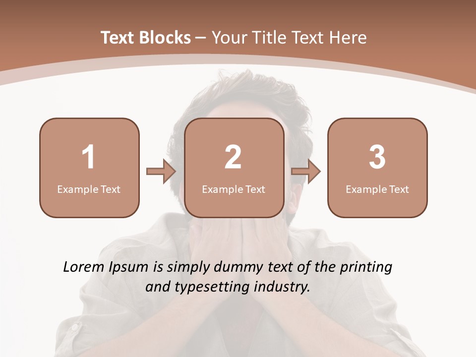 Notebook Phone Exasperated PowerPoint Template