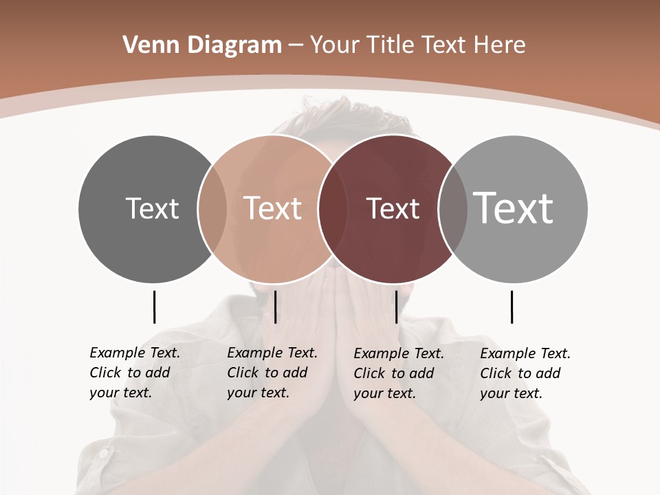 Notebook Phone Exasperated PowerPoint Template