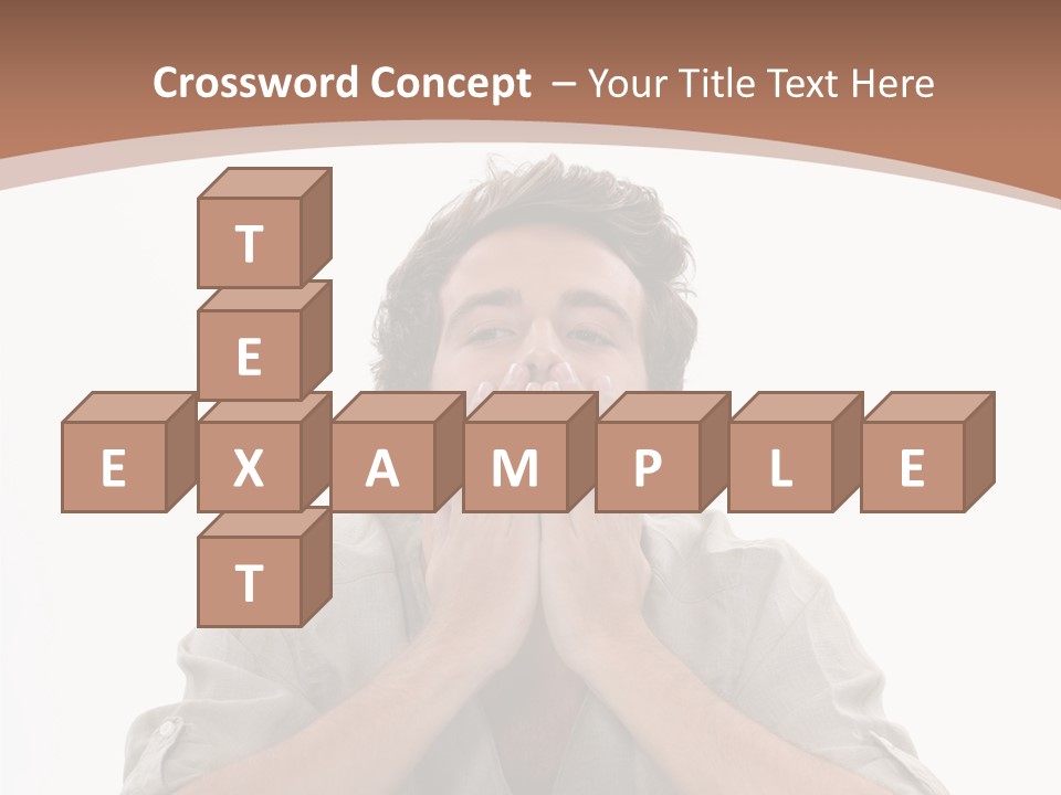 Notebook Phone Exasperated PowerPoint Template